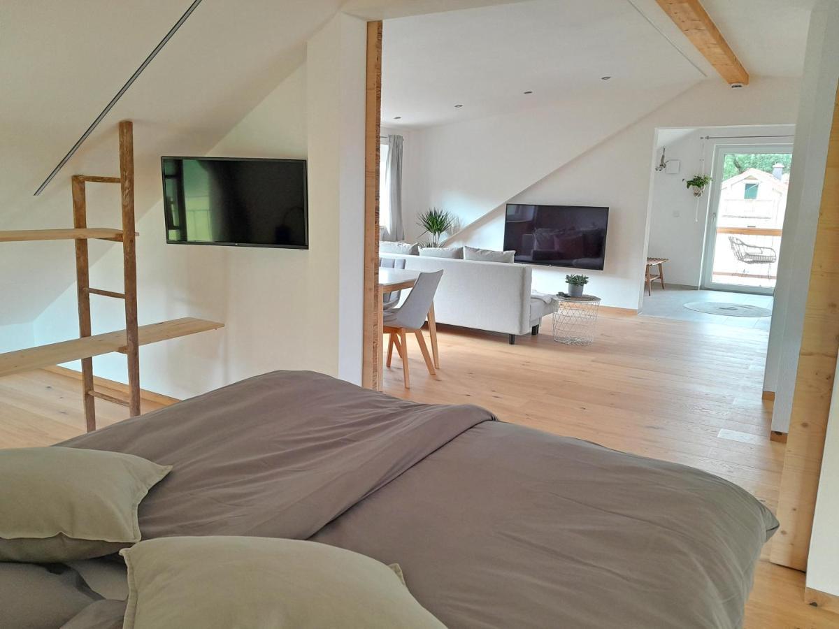 Ferienwohnung Bergblick Loft Aschau im Chiemgau Luaran gambar
